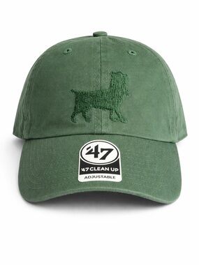 NWT ‘47 Stray Dog Embroidered Baseball Cap - Olive Green